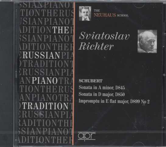 Franz Schubert / Piano Sonatas 16 & 17 etc. / Sviatoslav Richter