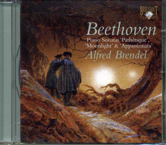 Ludwig van Beethoven / Piano Sonatas 8, 14 & 23 / Alfred Brendel