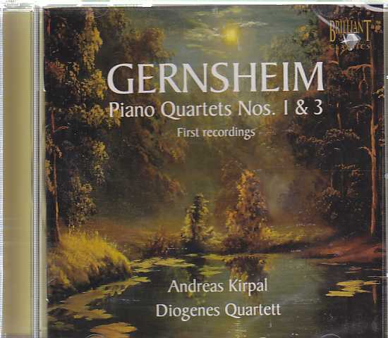 Friedrich Gernsheim / Piano Quartets Nos. 1 & 3