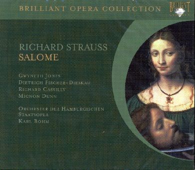Richard Strauss / Salome / Dietrich Fischer-Dieskau / Gwyneth Jones / Orchester der Hambugischen Staatsoper / Karl Böhm