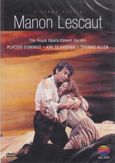 Giacomo Puccini / Manon Lescaut / Placido Domingo / Kiri Te Kanawa / Thomas Allen / The Royal Opera Chorus and the Orchestra / Giuseppe Sinopoli DVD
