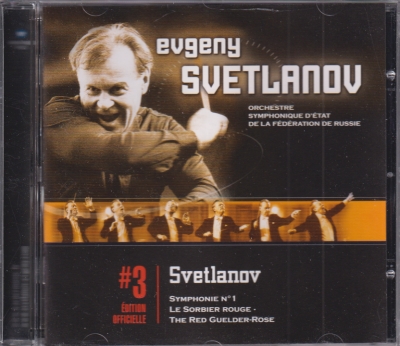 Evgeny Svetlanov / Symphony No. 1 / Le Sorbier rouge / KÄYTETTY CD // Russian State Symphony Orchestra / Evgeny Svetlanov