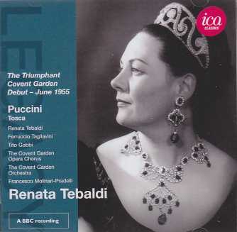 Giacomo Puccini / Tosca / Renata Tebaldi / Tito Gobbi / The Covent Garden Orchestra / Francesco Molinari-Pradelli