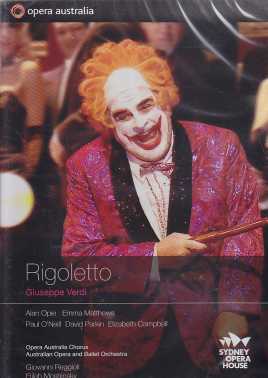 Giuseppe Verdi / Rigoletto / Alan Opie / Emma Matthews / Australian Opera and Ballet Orchestra / Giovanni Reggioli DVD