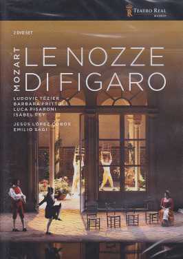 W.A. Mozart / Le Nozze di Figaro / Ludovic Tézier / Barbara Frittoli / Orchestra of the Teatro Real Madrid / Jesús López Cobos