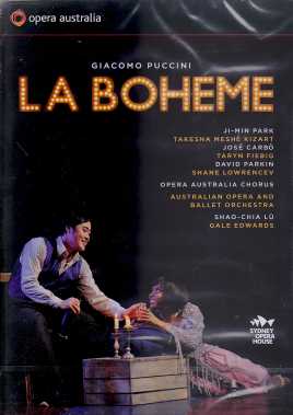 Giacomo Puccini / La Boheme / Ji-Min PArk / Takesha Meshé Kizart / Australian Opera and Ballet Orchestra / Shao-Chia Lü DVD