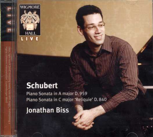 Franz Schubert / Piano Sonatas 15 & 20 / György Kurtág / Jonathan Biss