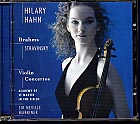 Johannes Brahms / Violin Concerto / Igor Stravinsky / Violin Concerto / ASMF / Neville Marriner / Hilary Hahn