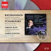 Sergei Rachmaninov / Piano Concertos (Complete) / Pyotr Tchaikovsky / Piano Concerto no. 1 / Mikhail Rudy / Mariss Jansons (EMI Masters)
