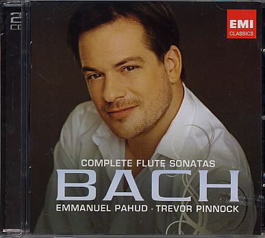 J.S. Bach / Flute Sonatas / Emanuel Pahud / Trevor Pinnock
