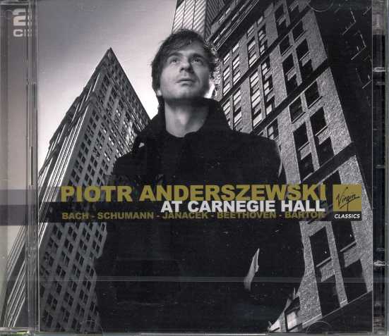 Piotr Anderszewski / At Carnegie Hall / Bach / Schumann / Janacek / Beethoven / Bartók