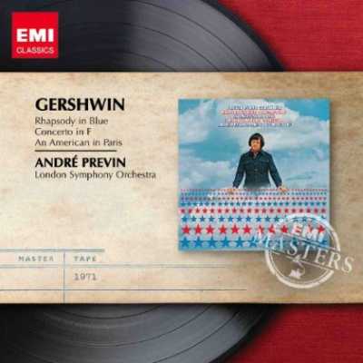 George Gershwin / Rhapsody in Blue / An American in Paris / Concerto in F // Gervase de Peyer / London Symphony Orchestra / Andre Previn
