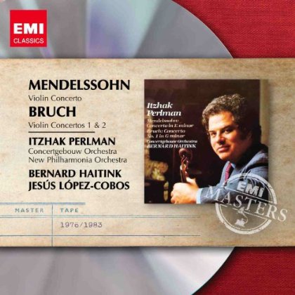 Felix Mendelssohn / Max Bruch / Violin Concertos // Itzhak Perlman / Bernard Haitink / Jesús López-Cobos