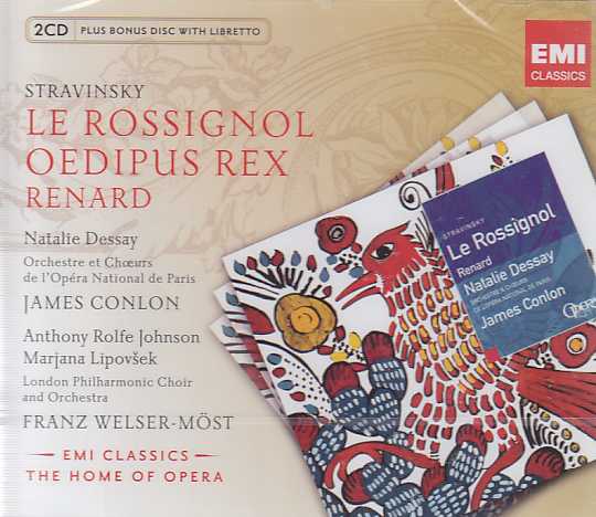 Igor Stravinsky / Le Rossignol / Renard / Oedipus Rex / Natalie Dessay / Marie McLaughlin / Anthony Rolfe Johnson / Marjana Lipovsek