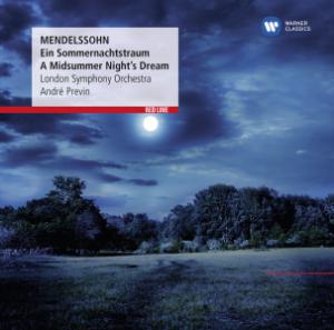 Felix Mendelssohn / Ein Sommernachtstraum // Lilian Watson / Delia Wallis / London Symphony Orchestra / André Previn
