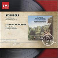 Franz Schubert / Trout Quintet / Wanderer Fantasy // Sviatoslav Richter / Borodin Quartet / Georg Hörtnagel
