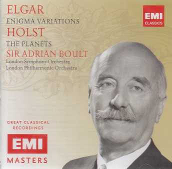 Edward Elgar / Enigma Variations / Gustav Holst / The Planets / Sir Adrian Boult (EMI Masters)