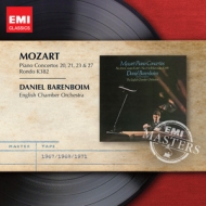 W.A. Mozart / Piano Concertos 20, 21, 23 & 27 / Rondo K382 // Daniel Barenboim / English Chamber Orchestra