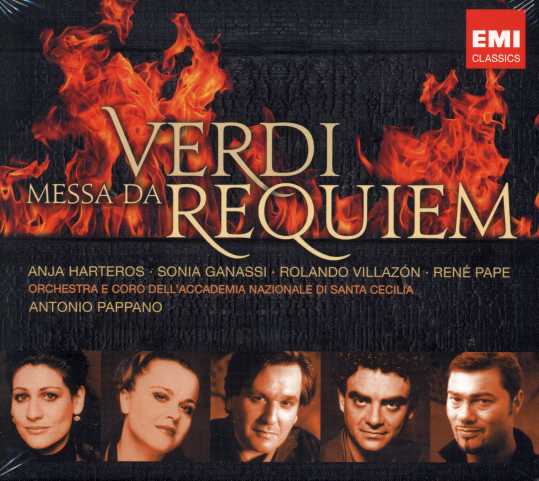Giuseppe Verdi / Requiem / Anja Harteros / Sonia Ganassi / Rolando Villazón / René Pape / Antonio Pappano