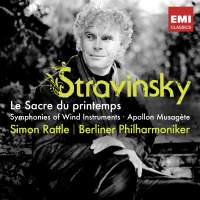 Igor Stravinsky / Le Sacre du printemps / Symphonies of Wind Instruments / Apollon Musagète // Berliner Philharmoniker / Simon Rattle