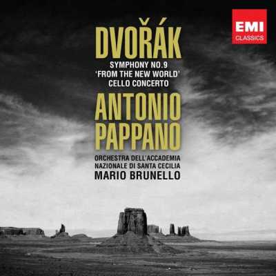 Antonín Dvorák / Symphony no. 9 / Cello Concerto // Mario Brunello / Orchestra dell'Accademia Nazionale di Santa Cecilia / Antonio Pappano