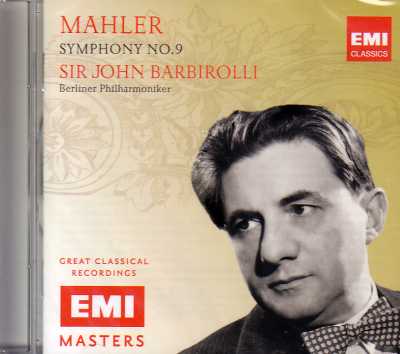 Gustav Mahler / Symphony No. 9 / Berliner Philharmoniker / Sir John Barbirolli