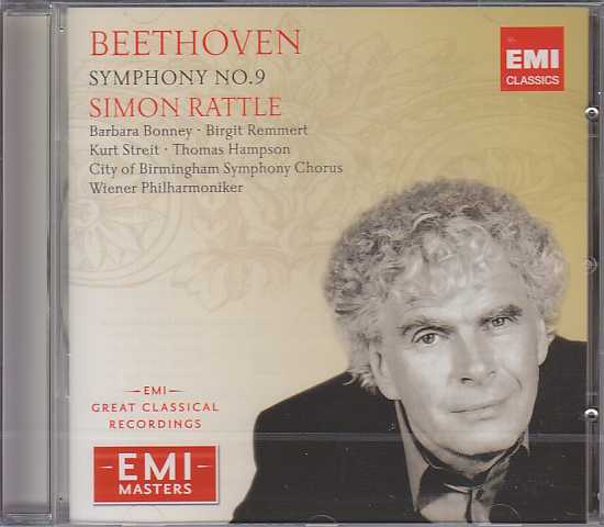 Ludwig van Beethoven / Symphony no. 9 / Wiener Philharmoniker / Simon Rattle