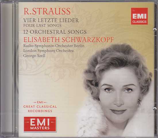 Richard Strauss / Vier letzte Lieder, etc. / Elisabeth Schwarzkopf / Georg Szell