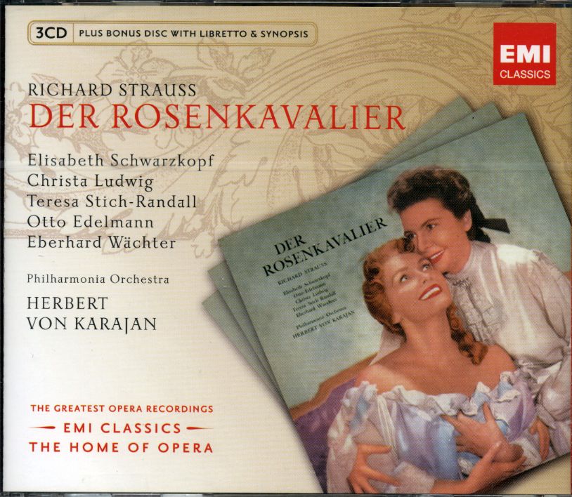 Richard Strauss / Der Rosenkavalier / Elisabeth Schwarzkopf / Otto Edelmann / Philharmonia Orchestra / Herbert von Karajan