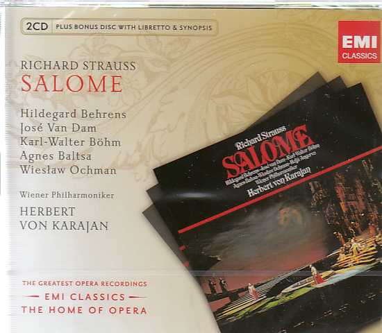 Richard Strauss / Salome / Hildegard Behrens / Karl-Walter Böhm / Wiener Philharmoniker / Herbert von Karajan