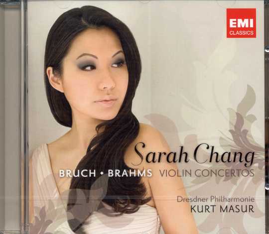 Max Bruch / Violin Concerto no.1 / Johannes Brahms / Violin Concerto in D / Sarah Chang / Dresdner Philharmonie / Kurt Masur