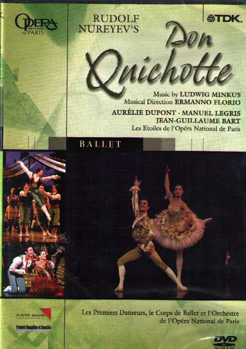 Ludwig Minkus / Don Quichotte / Paris Opera Ballet / Rudolf Nureyev DVD