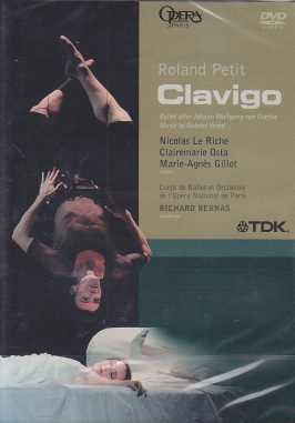 Gabriel Yared / Clavigo / Nicolas Le Riche / Clairemarie Osta / Orchestre de l'Opéra National de Paris / Richard Bernas DVD