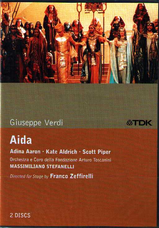 Giuseppe Verdi / Aida / Adina Aaron / Kate Aldrich / Scott Piper / Franco Zeffirelli DVD