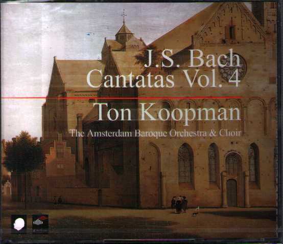 J.S. Bach / Complete Cantatas vol. 4 // Lisa Larsson / Anne Grimm / Els Bongers / Caroline Stam / Elisabeth von Magnus / Peter de Groot / Paul Agnew / Jeremy Ovenden / Klaus Mertens / Donald Bentvelsen / Amsterdam Baroque Orchestra / Ton Koopman