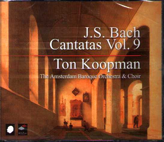 J.S. Bach / Complete Cantatas vol. 9 // Sibylla Rubens / Caroline Stam / Lisa Larsson / Bernhard Landauer / Christoph Prégardien / Klaus Mertens / Amsterdam Baroque Orchestra / Ton Koopman