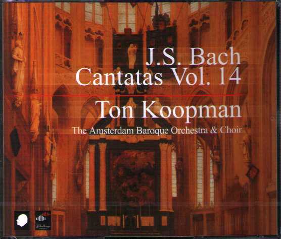 J.S. Bach / Complete Cantatas vol. 14 // Deborah York / Lisa Larsson / Bogna Bartosz / Annette Markert / Franziska Gottwald / Jörg Dürmüller / Paul Agnew / Christoph Prégardien / Klaus Mertens / Amsterdam Baroque Orchestra / Ton Koopman