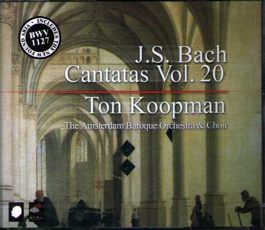 J.S. Bach / Complete Cantatas vol. 20 // Johannette Zomer / Lisa Larsson / Bogna Bartosz / Nathalie Stutzmann / James Gilchrist / Christoph Prégardien / Klaus Mertens / Amsterdam Baroque Orchestra / Ton Koopman