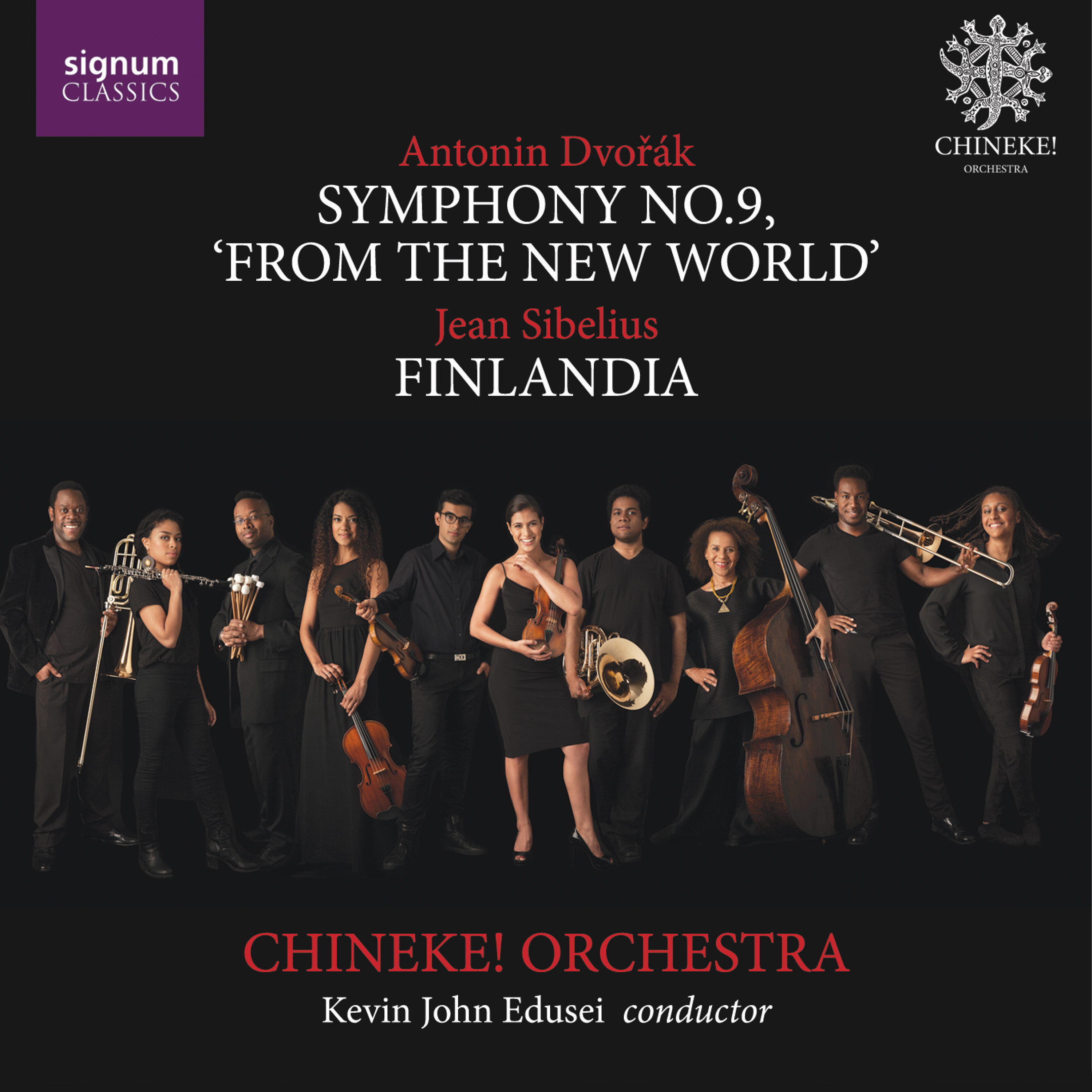 Antonín Dvorák / Symphony no. 9 / Jean Sibelius / Finlandia // Chineke! Orchestra / Kevin John Edusei