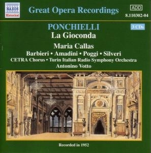 Amilcare Ponchielli / La Gioconda // Maria Callas / Fedora Barbieri / Maria Amadini / Gianni Poggi / RAI Torino Symphony Orchestra / Antonino Votto