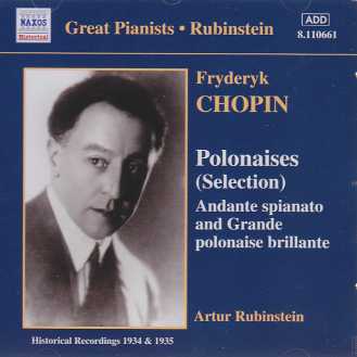 Frédéric Chopin / Polonaises / Artur Rubinstein