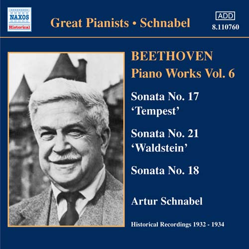 Ludwig van Beethoven / Piano Works Vol. 6 / Artur Schnabel