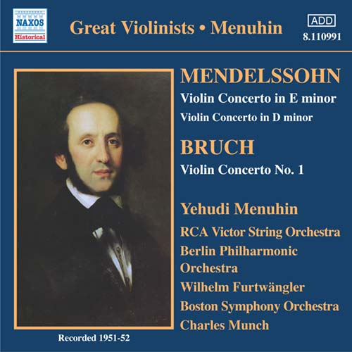 Felix Mendelssohn / Violin Concerto / Max Bruch / Violin Concerto / Yehudi Menuhin