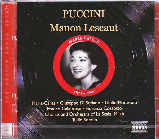 Giacomo Puccini / Manon Lescaut / Maria Callas / Giuseppe di Stefano / Tullio Serafin 2CD