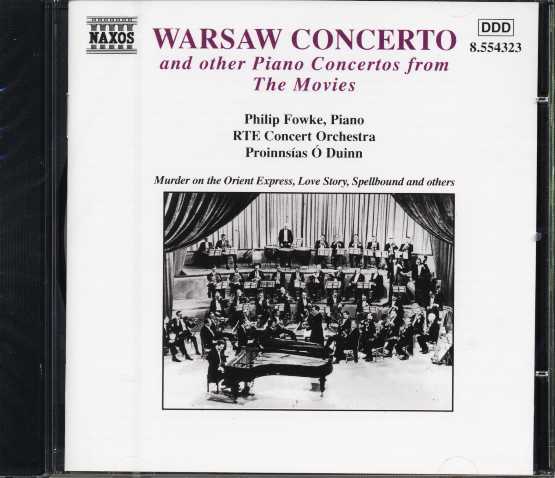 Richard Addinsell / Warsaw Concerto and other piano concertos from the movies (Miklós Rózsa / Nino Rota / Bernard Herrmann et al.)