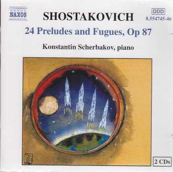 Dmitri Shostakovich / Preludes & Fugues (Complete) / Konstantin Scherbakov 2CD