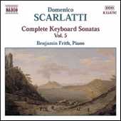 Domenico Scarlatti / Complete Keyboard Sonatas Vol. 5 / Benjamin Frith, piano