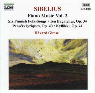Jean Sibelius / Piano Music Vol. 2 / Håvard Gimse