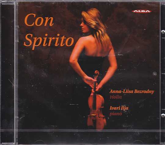 Anna-Liisa Bezrodny / Con Spirito // Edward Elgar / Sergei Prokofiev / Jean Sibelius / Nikolai Rimsky-Korsakov