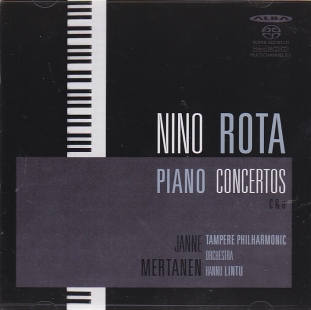 Nino Rota / Piano Concertos // Janne Mertanen / Tampere Philharmonic Orchestra / Hannu Lintu